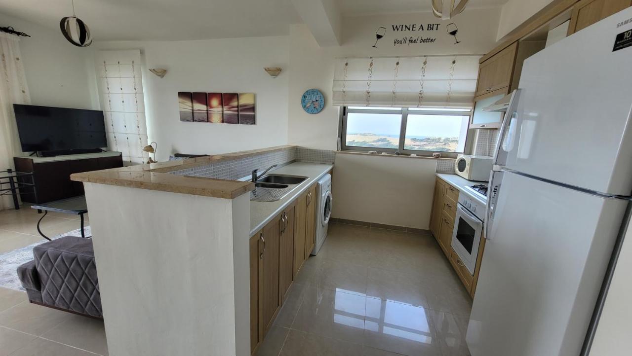 Sea And Mountain View Beachfront Penthouse Yali Esterno foto